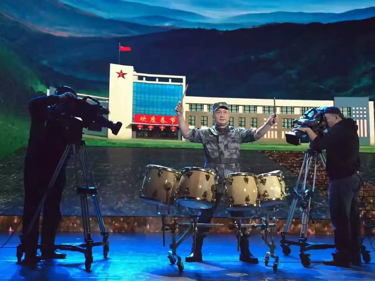 3鼓韻YS系列-軍方形象代言人”張仰勝“
